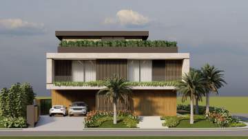 Condomínio Alphaville - Imóvel na planta - Mansão triplex à venda no Alphaville, Barra da Tijuca, Rio de Janeiro - BHCN50185