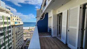 Ótima localização - Apartamento à venda Avenida Prado Júnior, Copacabana, Rio de Janeiro - R$ 900.000 - NIAP10356