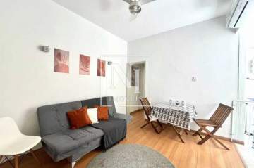 APARTAMENTO 1 QUARTO | 50m² | DEPENDÊNCIA COMPLETA | POSTO 3 - COPACABANA - CTAP10011