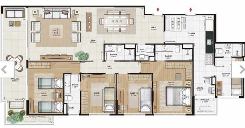 Conheça 41 do imóvel - Apartamento 4 quartos à venda Barra da Tijuca, Rio de Janeiro - DKAP40036 - 1 41 - 1