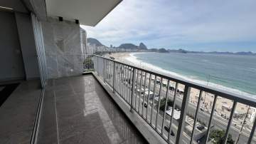 Imperdível - APARTAMENTO COM VARANDA NA AV. ATLÂNTICA. - LDAP40032
