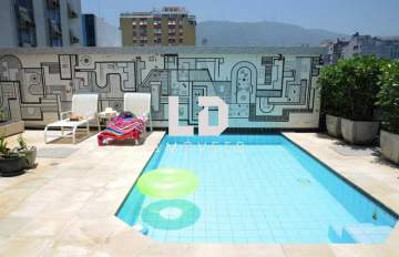 Ótima localização - COBERTURA - 4 SUITES - 4 VAGAS - REFORMADA - LEBLON. - LDCO40005