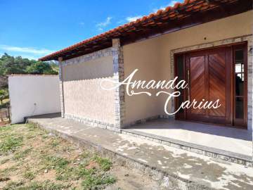 Casa de Campo - Casa linear com 3 quartos e amplo jardim - ACCN30003
