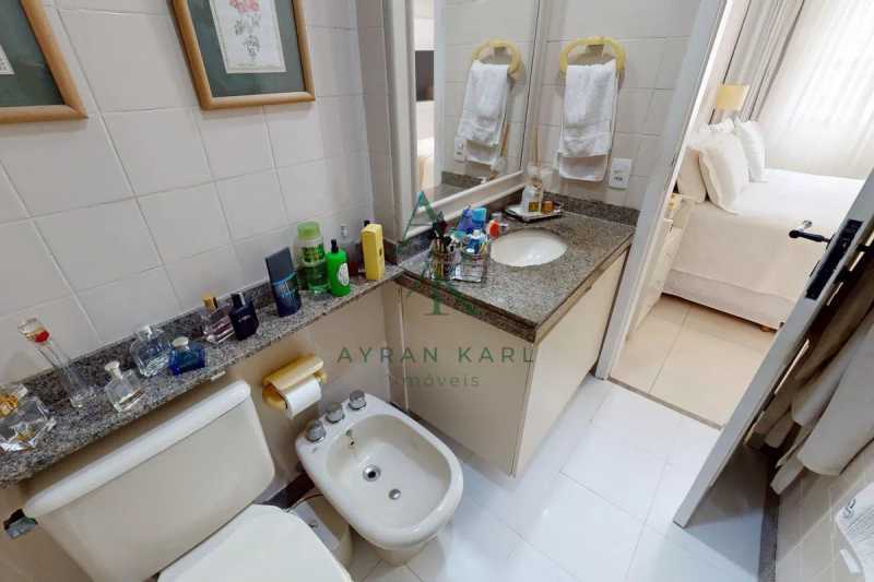 Conheça banheiro suíte do imóvel - Apartamento 3 quartos à venda Rio de Janeiro,RJ - R$ 2.750.000 - IPAP30358 - 14 banheiro suíte - 14