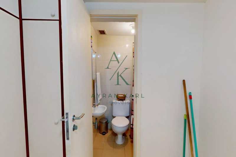 Conheça depende banheiro do imóvel - Apartamento 3 quartos à venda Rio de Janeiro,RJ - R$ 2.750.000 - IPAP30358 - 21 depende banheiro - 21