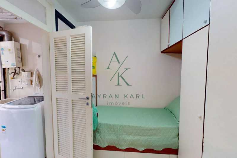 Conheça Dependência do imóvel - Apartamento 3 quartos à venda Rio de Janeiro,RJ - R$ 2.750.000 - IPAP30358 - 20 Dependência - 20