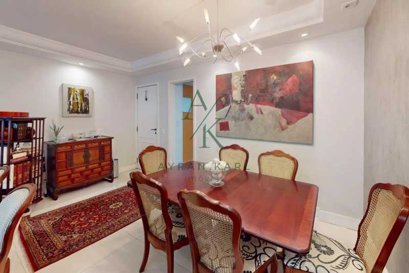 Conheça Sala jantar do imóvel - Apartamento 3 quartos à venda Rio de Janeiro,RJ - R$ 2.750.000 - IPAP30358 - 8 Sala jantar - 8