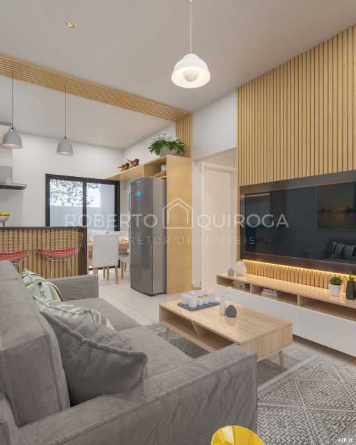 Conheça 03 - sala do imóvel - Casa de Vila 3 quartos à venda Jardim Paraíso da Usina, Atibaia - R$ 399.000 - CA0119 - 7 03 - sala - 7