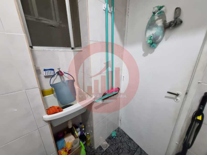 Conheça Cozinha. do imóvel - Apartamento Quarto Sala no coração da Tijuca, próximo à Pç Saenz Pena. - TJAP10176 - 18 Cozinha. - 18
