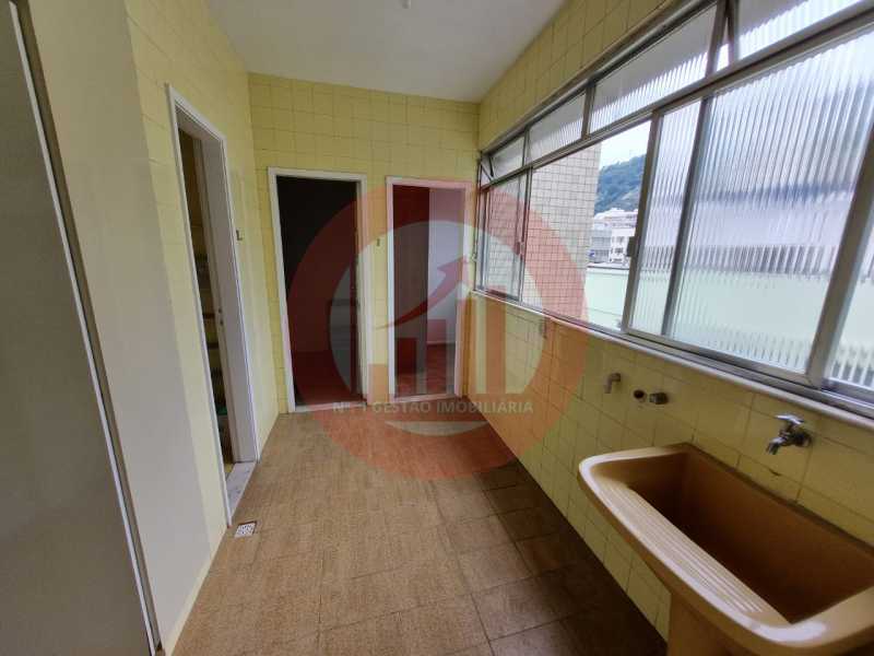 Conheça Área de Serviço. do imóvel - Apartamento 4 quartos com 160 m² na Tijuca. - TJAP40055 - 25 Área de Serviço. - 25