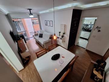 Apartamento à venda dois quartos, vaga, varanda - Tijuca - TJAP20714