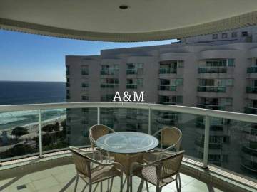 Apartamento para venda e aluguel Avenida Lúcio Costa, Barra da Tijuca, Rio de Janeiro - R$ 1.050.000 - AMAP10008