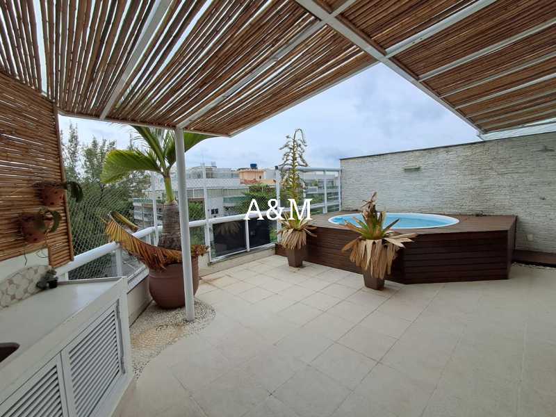 Conheça cc19be23-da35-4d26-8605-101163 do imóvel - Cobertura 3 quartos à venda Recreio dos Bandeirantes, Rio de Janeiro - R$ 1.490.000 - AMCO30018 - 16 cc19be23-da35-4d26-8605-101163 - 16