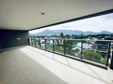Apartamento para alugar Avenida Rosauro Estellita, Barra da Tijuca, Rio de Janeiro - R$ 16.000 - AMAP40014