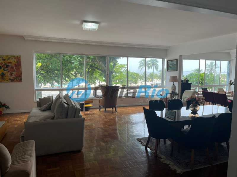 Conheça 1-sala do imóvel - Apartamento à venda Avenida Atlântica, Leme, Rio de Janeiro - R$ 3.600.000 - VEAP40114 - 3 1-sala - 3