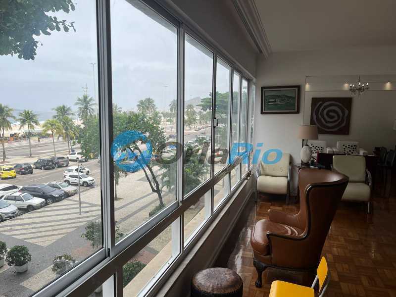 Conheça 7-sala do imóvel - Apartamento à venda Avenida Atlântica, Leme, Rio de Janeiro - R$ 3.600.000 - VEAP40114 - 8 7-sala - 8