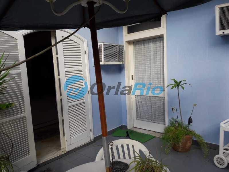 Conheça Varanda primeiro piso do imóvel - Cobertura à venda Rua Maestro Francisco Braga, Copacabana, Rio de Janeiro - R$ 2.470.000 - VECO40028 - 7 Varanda primeiro piso - 7