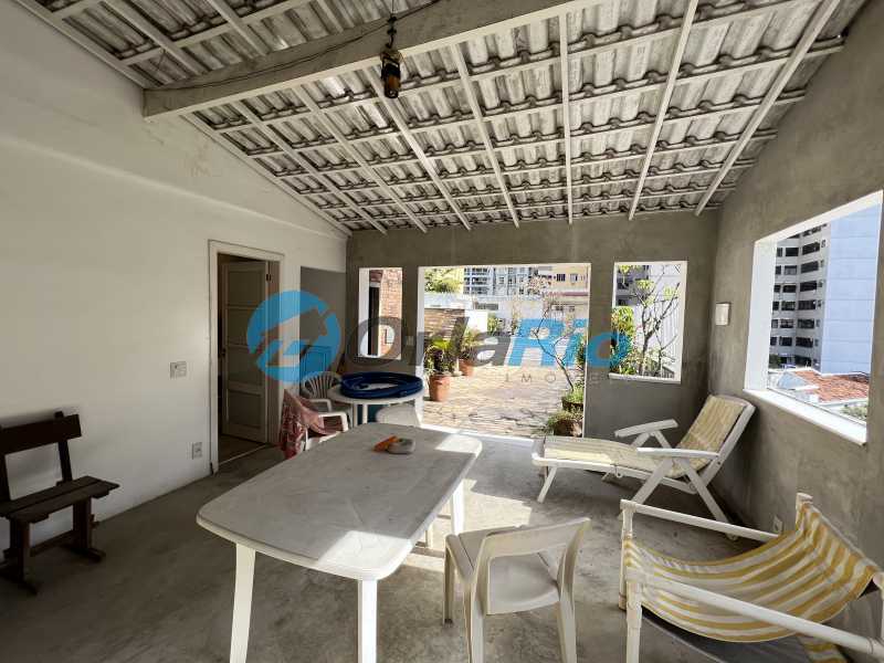 Conheça Área coberta terraço do imóvel - Cobertura à venda Rua Maestro Francisco Braga, Copacabana, Rio de Janeiro - R$ 2.470.000 - VECO40028 - 2 Área coberta terraço - 2