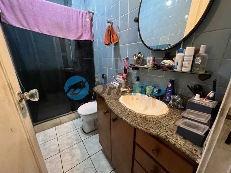 Conheça Banheiro social do imóvel - Apartamento à venda Rua Cinco de Julho, Copacabana, Rio de Janeiro - R$ 875.000 - VEAP20597 - 16 Banheiro social - 16