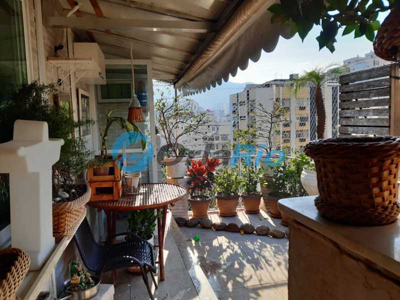 Conheça Terraço do imóvel - Cobertura à venda Rua Paissandu, Flamengo, Rio de Janeiro - R$ 1.850.000 - VECO30061 - 1 Terraço - 1