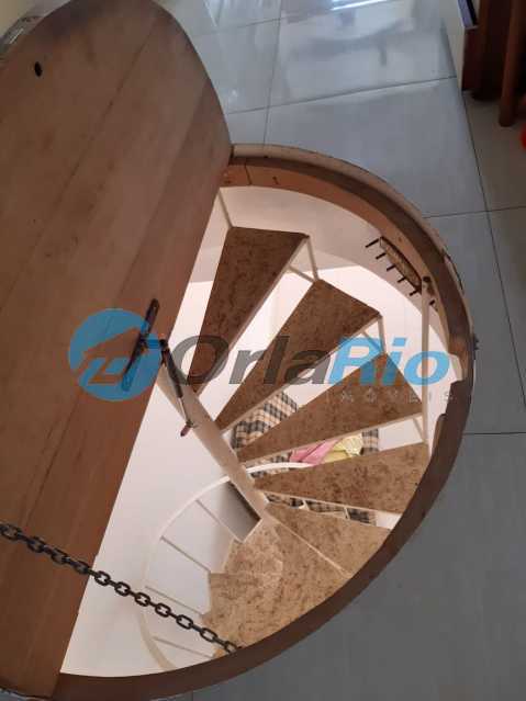 Conheça Escada de acesso entre piso do imóvel - Cobertura à venda Rua Paissandu, Flamengo, Rio de Janeiro - R$ 1.850.000 - VECO30061 - 10 Escada de acesso entre piso - 10