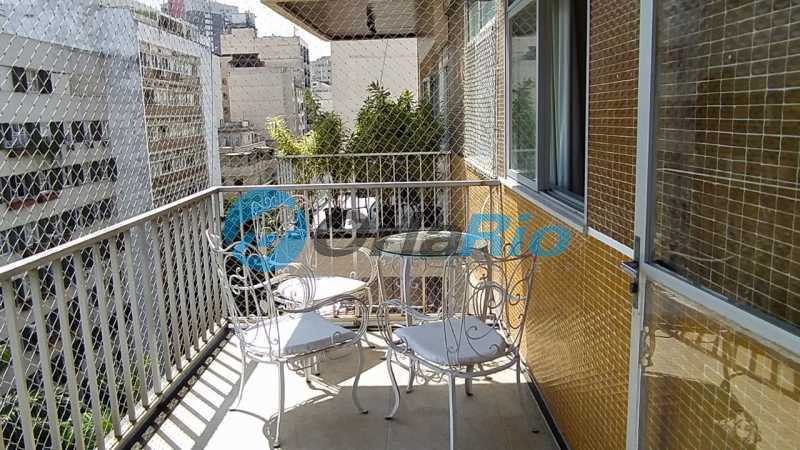 Conheça Varanda 1º piso do imóvel - Cobertura à venda Rua Paissandu, Flamengo, Rio de Janeiro - R$ 1.850.000 - VECO30061 - 12 Varanda 1º piso - 12