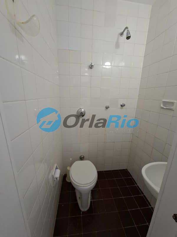 Conheça BANHEIRO DE SERVIÇO do imóvel - 3 quartos, com suite e vaga no Leme - LOAP30179 - 26 BANHEIRO DE SERVIÇO - 26
