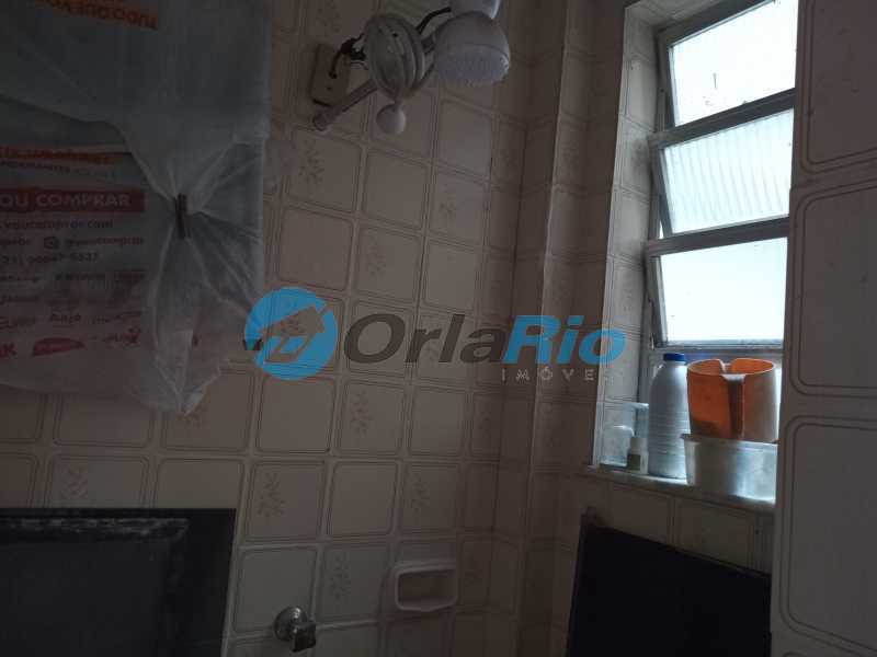 Conheça banheiro de serviço do imóvel - Apartamento à venda Rua Carvalho de Mendonça, Copacabana, Rio de Janeiro - R$ 950.000 - VEAP31285 - 27 banheiro de serviço - 27