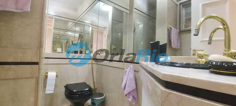 Conheça banheiro social do imóvel - Cobertura à venda Avenida Atlântica, Copacabana, Rio de Janeiro - R$ 9.500.000 - VECO40052 - 14 banheiro social - 14