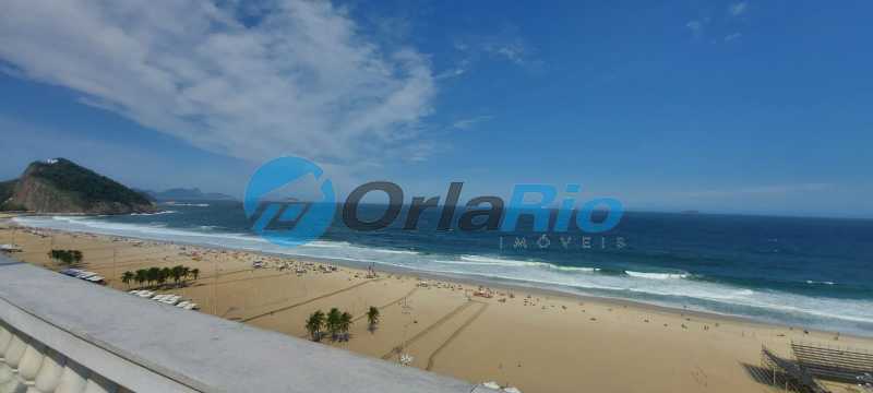Conheça vista mar do imóvel - Cobertura à venda Avenida Atlântica, Copacabana, Rio de Janeiro - R$ 9.500.000 - VECO40052 - 3 vista mar - 3