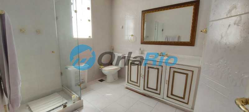 Conheça banheiro suíte 3 do imóvel - Cobertura à venda Avenida Atlântica, Copacabana, Rio de Janeiro - R$ 9.500.000 - VECO40052 - 29 banheiro suíte 3 - 29