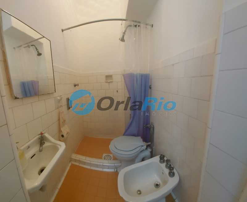 Conheça banheiro de serviço do imóvel - Apartamento à venda Rua Sá Ferreira, Copacabana, Rio de Janeiro - R$ 870.000 - VEAP31368 - 26 banheiro de serviço - 26