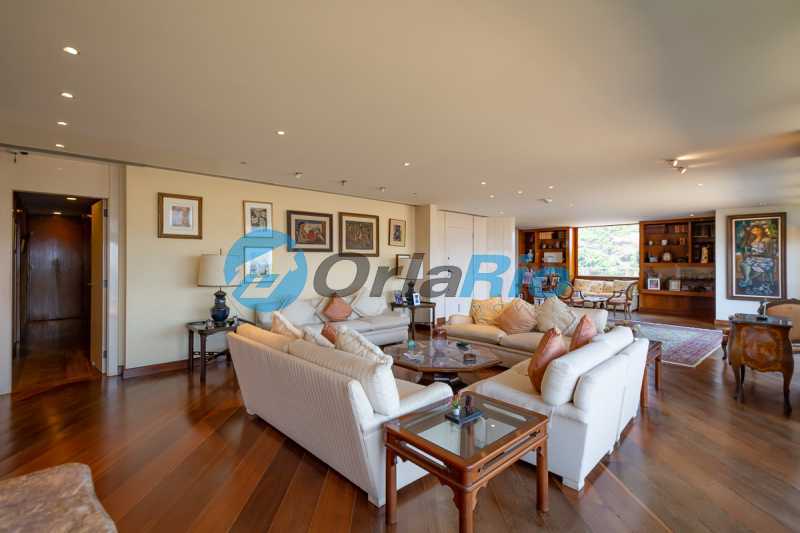 Conheça sala de estar do imóvel - 4 QUARTOS, 1 VAGA, VARANDA, DEPENDÊNCIA, 4 VAGAS DE GARAGEM, COPACABANA - OLCO40003 - 5 sala de estar - 5
