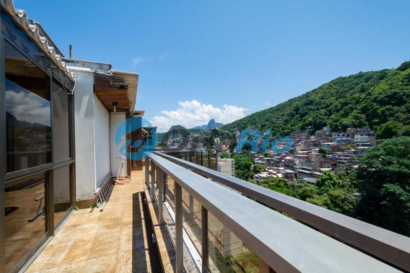 Conheça varanda do imóvel - 4 QUARTOS, 1 VAGA, VARANDA, DEPENDÊNCIA, 4 VAGAS DE GARAGEM, COPACABANA - OLCO40003 - 10 varanda - 10