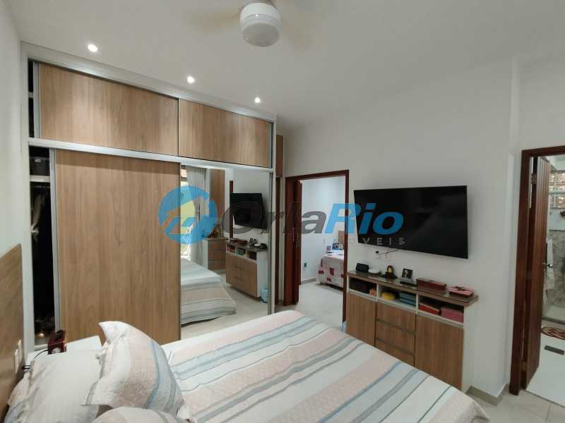Conheça suite master do imóvel - Apartamento à venda Avenida Princesa Isabel, Leme, Rio de Janeiro - R$ 1.480.000 - VEAP30009 - 6 suite master - 6