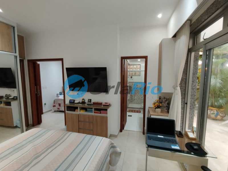Conheça suite master do imóvel - Apartamento à venda Avenida Princesa Isabel, Leme, Rio de Janeiro - R$ 1.480.000 - VEAP30009 - 7 suite master - 7