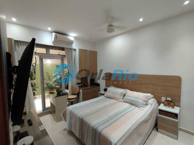 Conheça suite master do imóvel - Apartamento à venda Avenida Princesa Isabel, Leme, Rio de Janeiro - R$ 1.480.000 - VEAP30009 - 8 suite master - 8