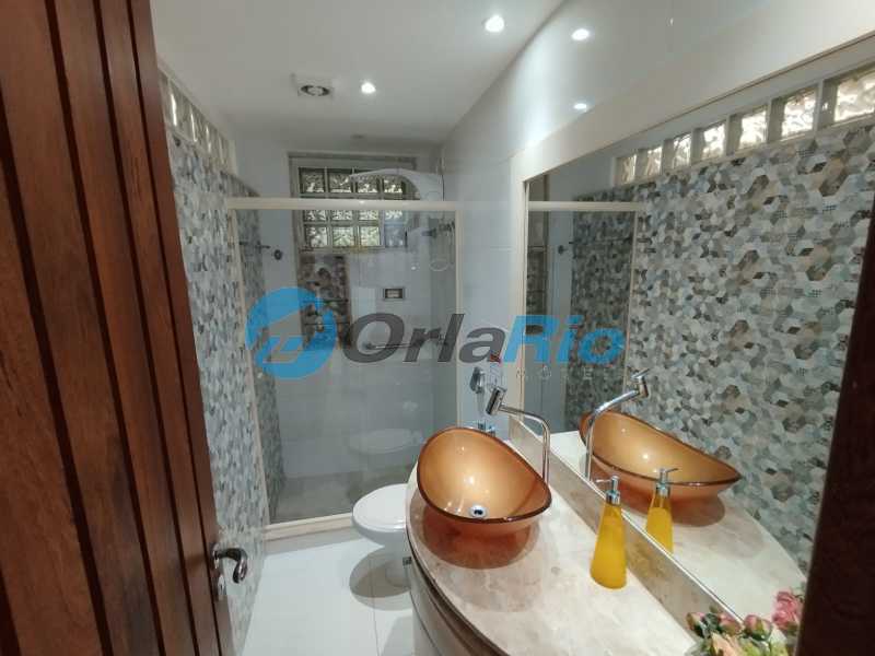 Conheça banheiro social do imóvel - Apartamento à venda Avenida Princesa Isabel, Leme, Rio de Janeiro - R$ 1.480.000 - VEAP30009 - 20 banheiro social - 20