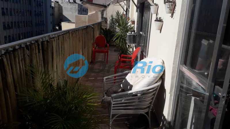 Conheça varanda do imóvel - Cobertura à venda Avenida Atlântica, Leme, Rio de Janeiro - R$ 2.650.000 - OLCO50001 - 5 varanda - 5