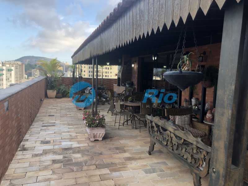 Conheça Varanda Frontal do imóvel - Cobertura à venda Rua Pereira da Silva, Laranjeiras, Rio de Janeiro - R$ 2.600.000 - OLCO40006 - 11 Varanda Frontal - 11