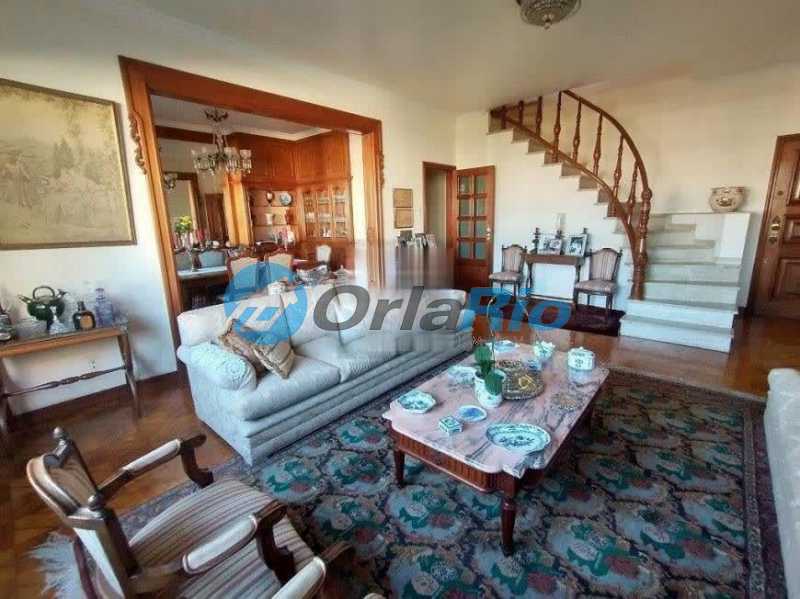 Conheça sala - 1 andar do imóvel - Cobertura à venda Rua das Laranjeiras, Laranjeiras, Rio de Janeiro - R$ 2.100.000 - OLCO40013 - 1 sala - 1 andar - 1
