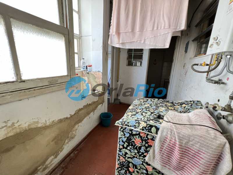 Conheça Área de serviço do imóvel - Apartamento à venda Rua General Ribeiro da Costa, Leme, Rio de Janeiro - R$ 980.000 - OLAP30242 - 25 Área de serviço - 25
