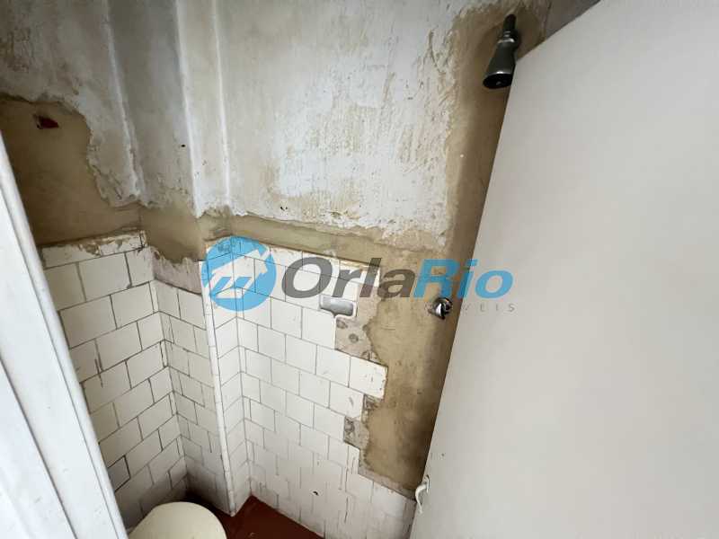 Conheça Banheiro de serviço do imóvel - Apartamento à venda Rua General Ribeiro da Costa, Leme, Rio de Janeiro - R$ 980.000 - OLAP30242 - 27 Banheiro de serviço - 27