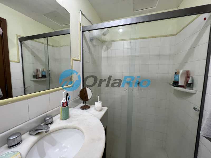 Conheça Banheiro social do imóvel - Apartamento à venda Avenida Atlântica, Leme, Rio de Janeiro - R$ 1.860.000 - OLAP30263 - 25 Banheiro social - 25