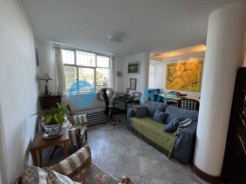 Conheça Sala de jantar do imóvel - Apartamento à venda Avenida Atlântica, Leme, Rio de Janeiro - R$ 1.860.000 - OLAP30263 - 9 Sala de jantar - 9