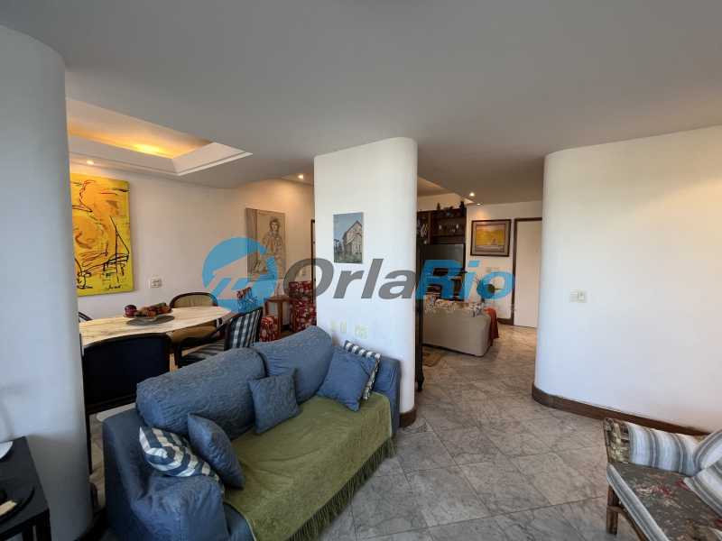 Conheça Sala de jantar do imóvel - Apartamento à venda Avenida Atlântica, Leme, Rio de Janeiro - R$ 1.860.000 - OLAP30263 - 10 Sala de jantar - 10