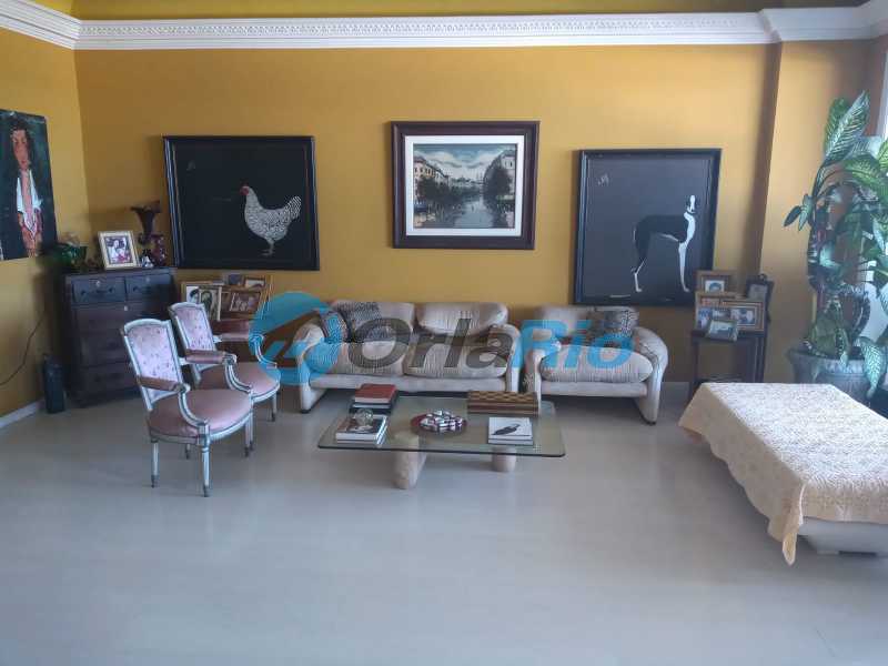 Conheça SALAS ABERTAS do imóvel - Apartamento à venda Avenida Atlântica, Copacabana, Rio de Janeiro - R$ 3.500.000 - OLAP30278 - 6 SALAS ABERTAS - 6