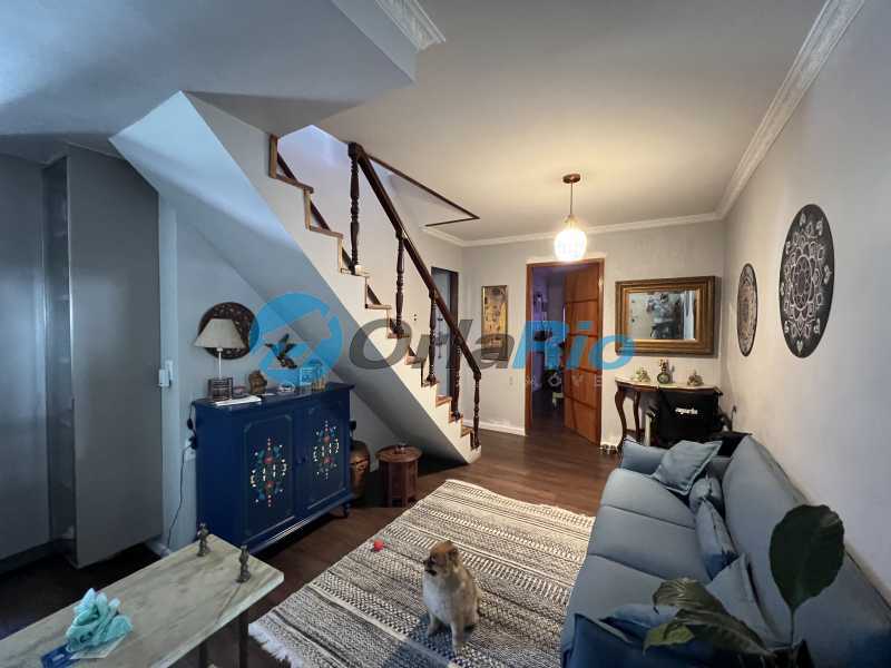 Conheça Sala 1 piso do imóvel - Cobertura à venda Rua Belisário Távora, Laranjeiras, Rio de Janeiro - R$ 1.900.000 - OLCO20014 - 11 Sala 1 piso - 11