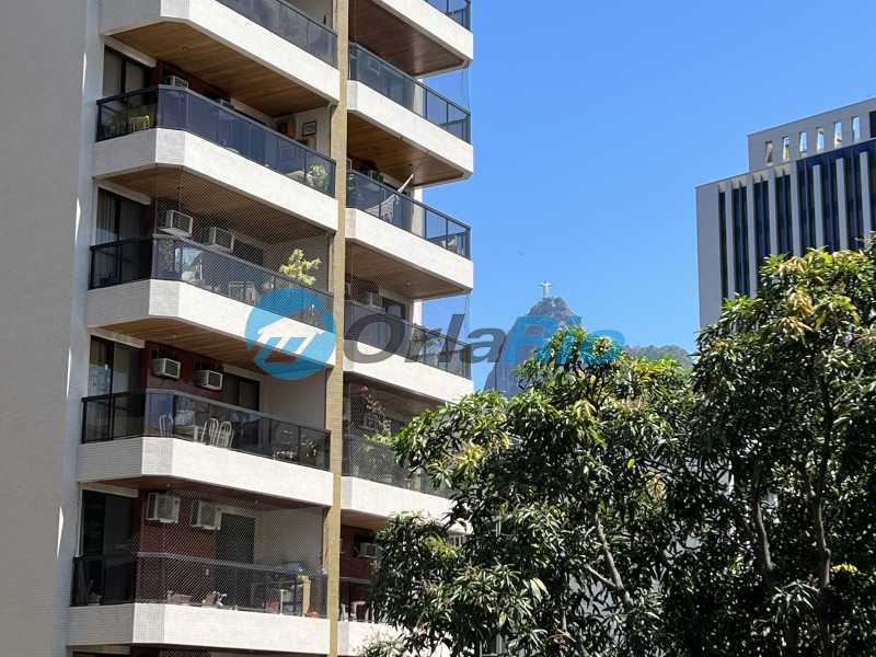 Conheça Vista da varanda 3ºpiso do imóvel - Casa à venda Rua Paulino Fernandes, Botafogo, Rio de Janeiro - R$ 2.200.000 - OLCA40001 - 21 Vista da varanda 3ºpiso - 21