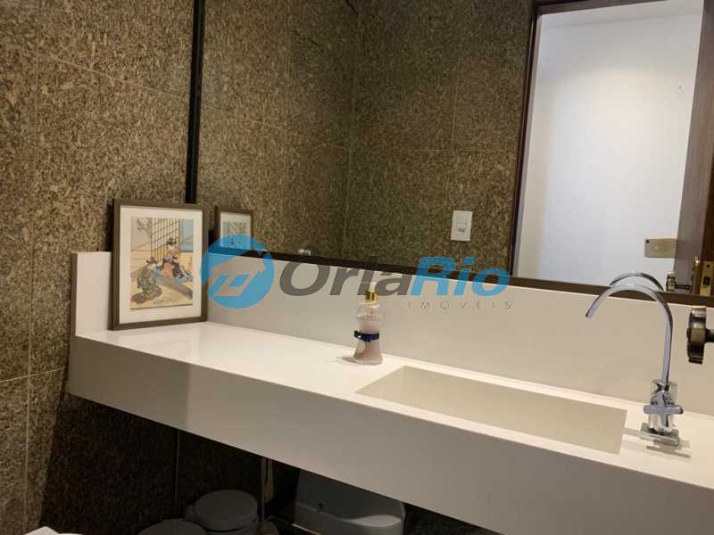 Conheça Lavabo do imóvel - Apartamento à venda Rua Antônio Parreiras, Ipanema, Rio de Janeiro - R$ 2.990.000 - OLAP30338 - 6 Lavabo - 6